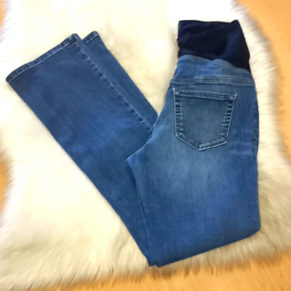 Isabel Maternity Boot Cut Jeans-#1156